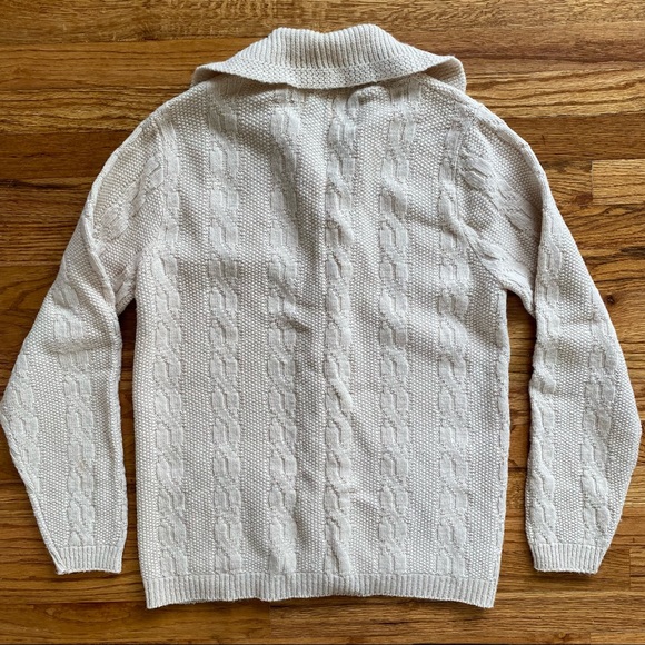 Vintage 1970s Wintuk Cream Cardigan Size Small - Picture 2 of 3
